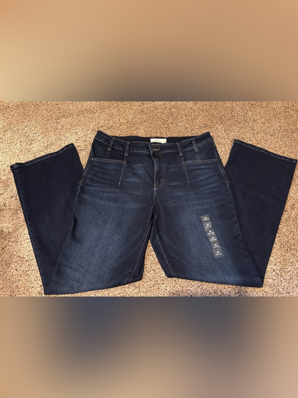 Maurices Everflex Dark Indigo Slim Bootcut Leg Jeans NWT